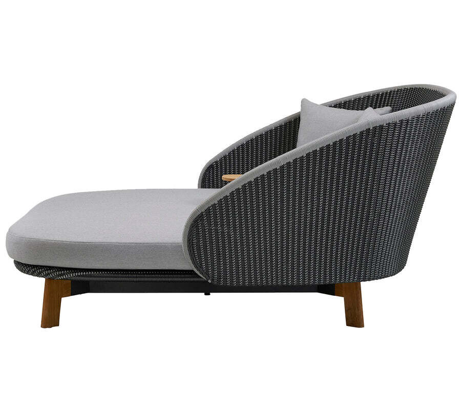 Peacock Daybed m/teak Beine inkl. Tisch