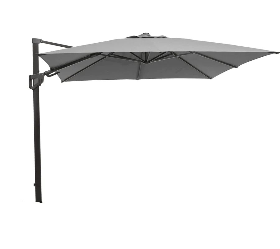 Hyde luxe tilt Sonnenschirm, 3x3 m fahrbar