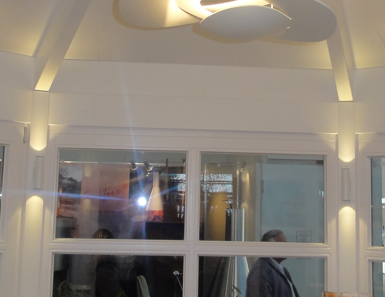 Wandlampe Up &amp; Down weiss