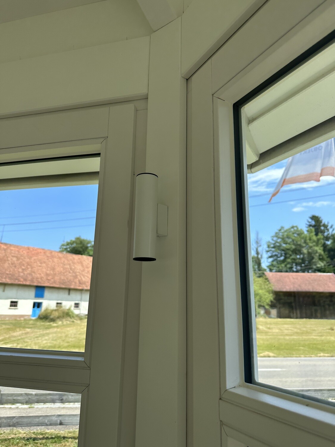 Wandlampe Up &amp; Down weiss