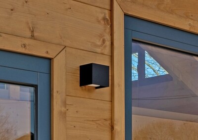 Außen Wandlampe schwarz