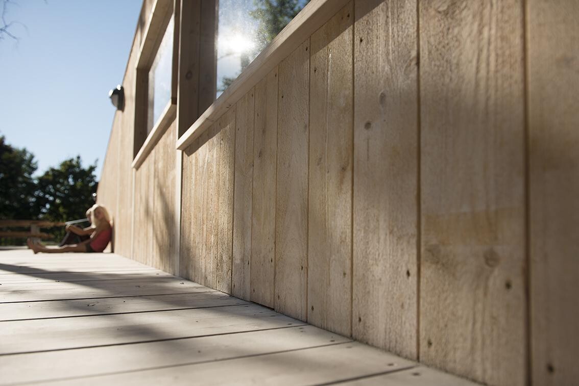 Terrassenbelag Kiefer schwedisch Magnum Plus Holz Organowood 3,6 m x 14,5 cm x 45 mm (L x B x S)