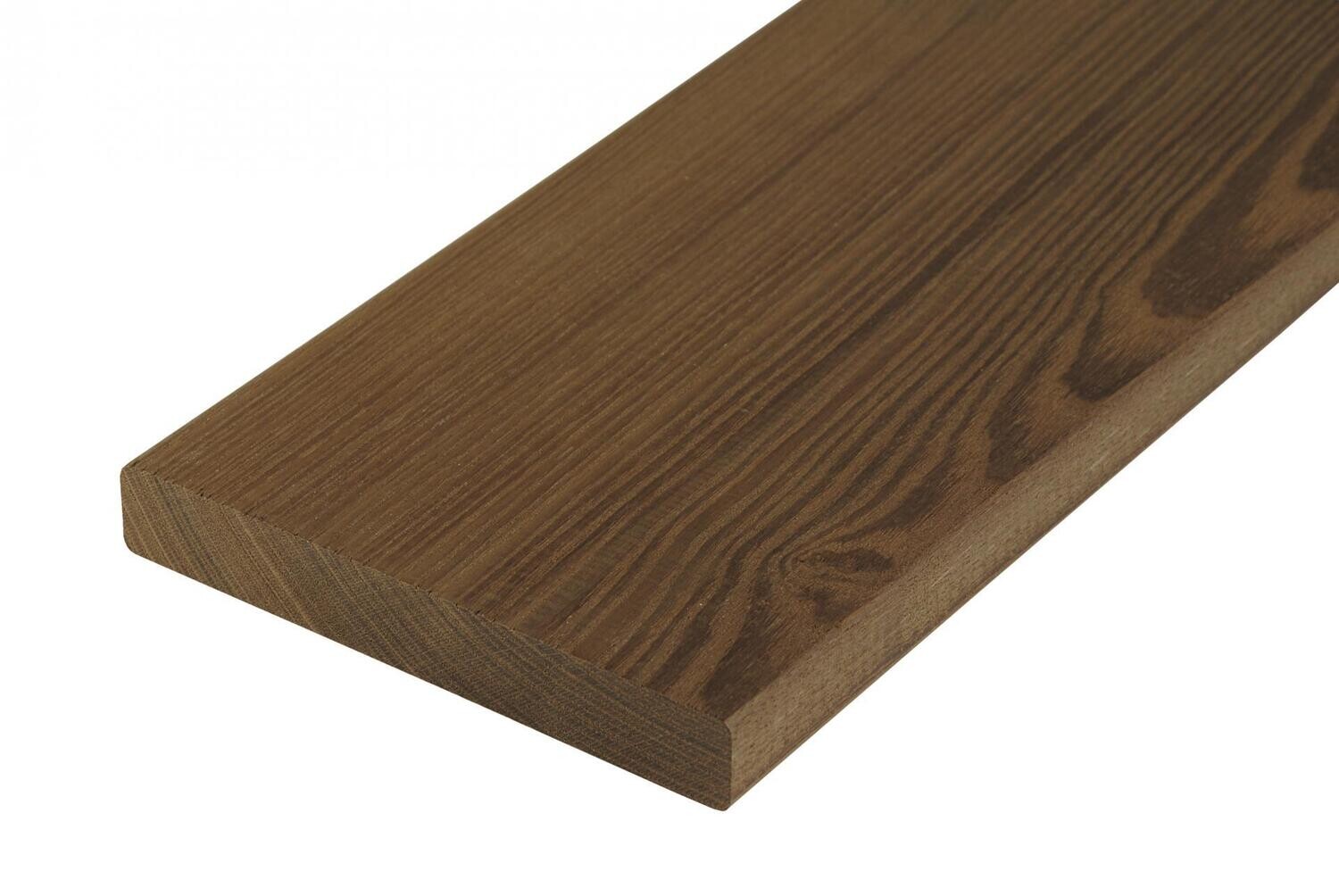 Terrassenbelag Thermo Esche Holz 2,8 m x 13,7 cm x 25 mm (L x B x S)