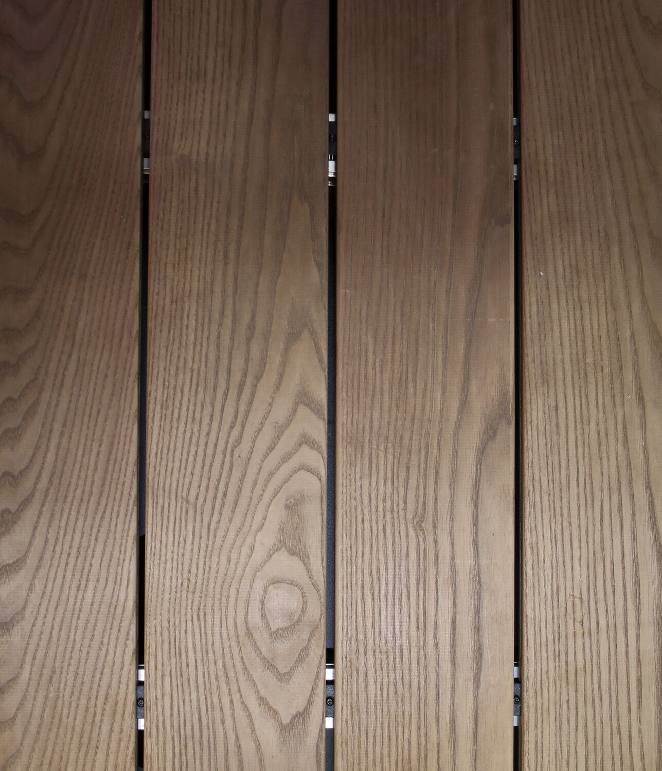 Terrassenbelag Thermo Esche Holz Hoka 2,4 m x 13 cm x 25 mm (L x B x S)