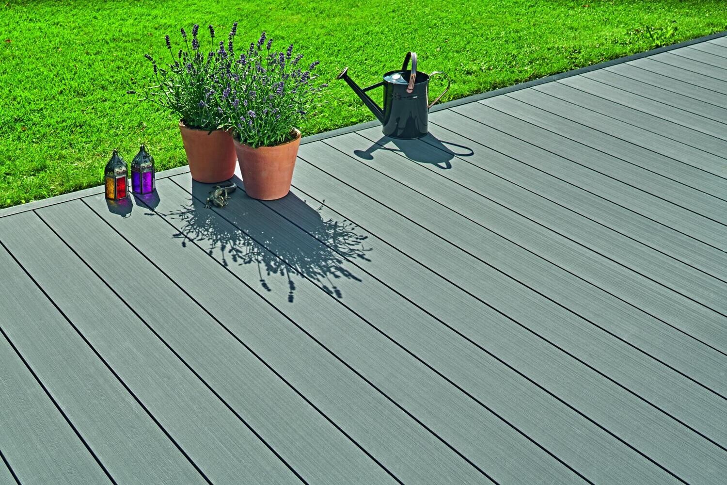 Terrassenbelag Schiefer grau Character Massive WPC Twinson 6 m x 14 cm x 20 mm (L x B x S)
