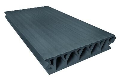 Terrassenbelag Schiefer grau Terrace + WPC Twinson 6 m x 16,7 cm x 32 mm (L x B x S)