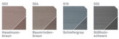 Terrassenbelag Haselnussbraun Terrace + WPC Twinson 5 m x 16,7 cm x 32 mm (L x B x S)