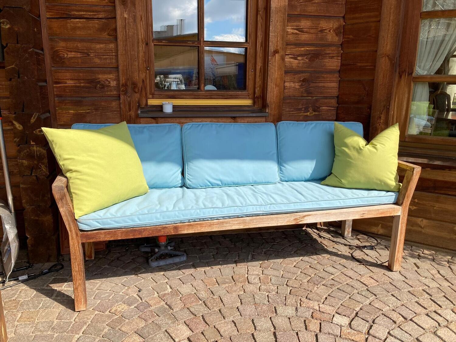Holzbank Hampton AUSSTELLUNGSSTÜCK