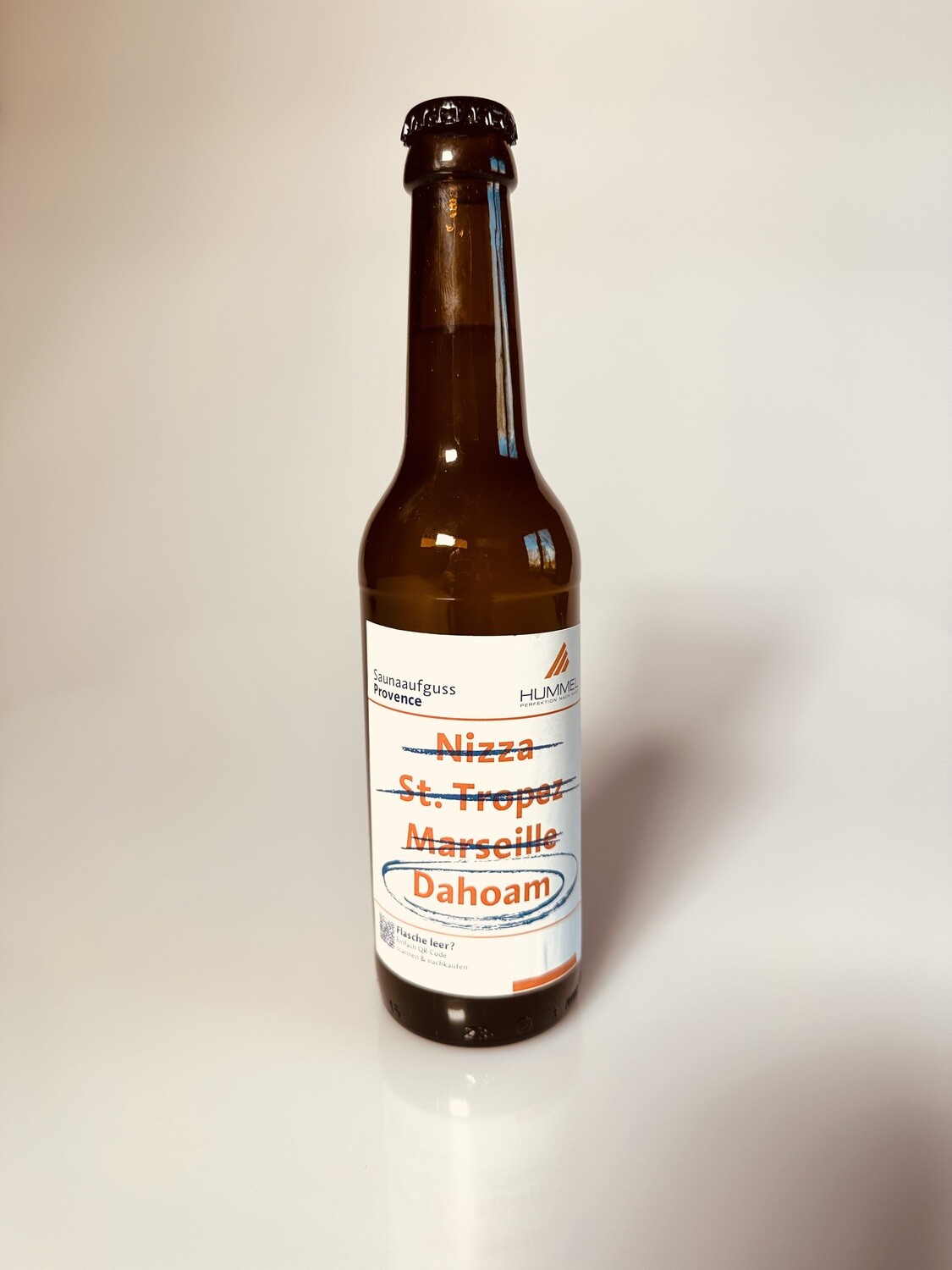 Saunaufguss Mischkasten 24x0,33l Fichte, Eukalyptus Menthol, Provence, Lemongras