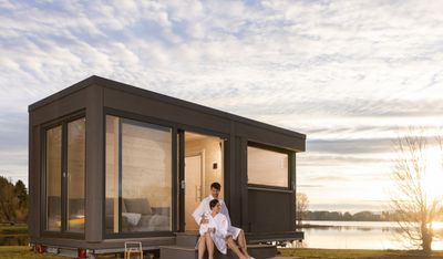 Tinyhaus mieten: mobile Sauna Mietanfrage