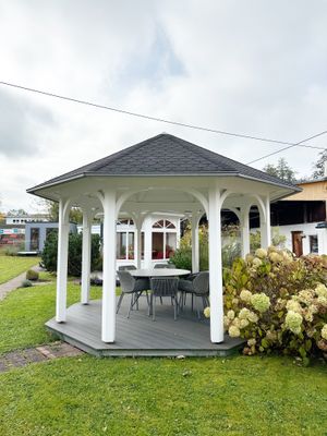 Musterhaus Pavillon Livorno ⌀​ 420 cm