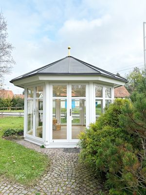 Musterhaus Pavillon Mediona ⌀​ 420 cm