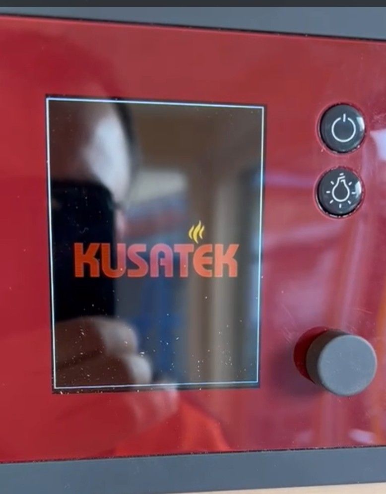 KUSATEK Independent 10 kW Gas-Saunaofen Komplettset – autark mit Gasflasche – Vorführgerät