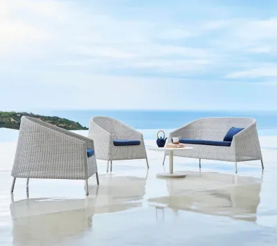 Kingston white Lounge Set 1
