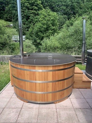 Hot Tub with Stove and Filtration System