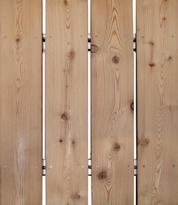 Terrassenbelag Lärche sibirisch Holz 4 m x 14,3 cm x 34 mm (L x B x S)