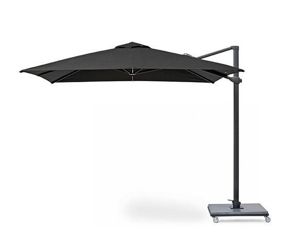 Weishäupl rectangular cantilever umbrella Set 1 incl. base plate, protective cover