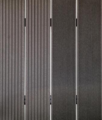 Terrace Flooring Anthracite BPC 5 m x 14.5 cm x 20 mm (L x W x T)