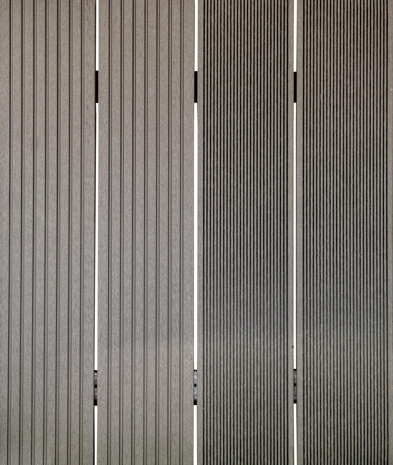 Terrace Flooring Light Grey BPC 4 m x 14.5 cm x 20 mm (L x W x T)