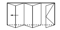 5 flg. Faltschiebetür (FST),  3510x2385 mm