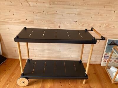 Cane-line Frame Tea Cart Serving Trolley