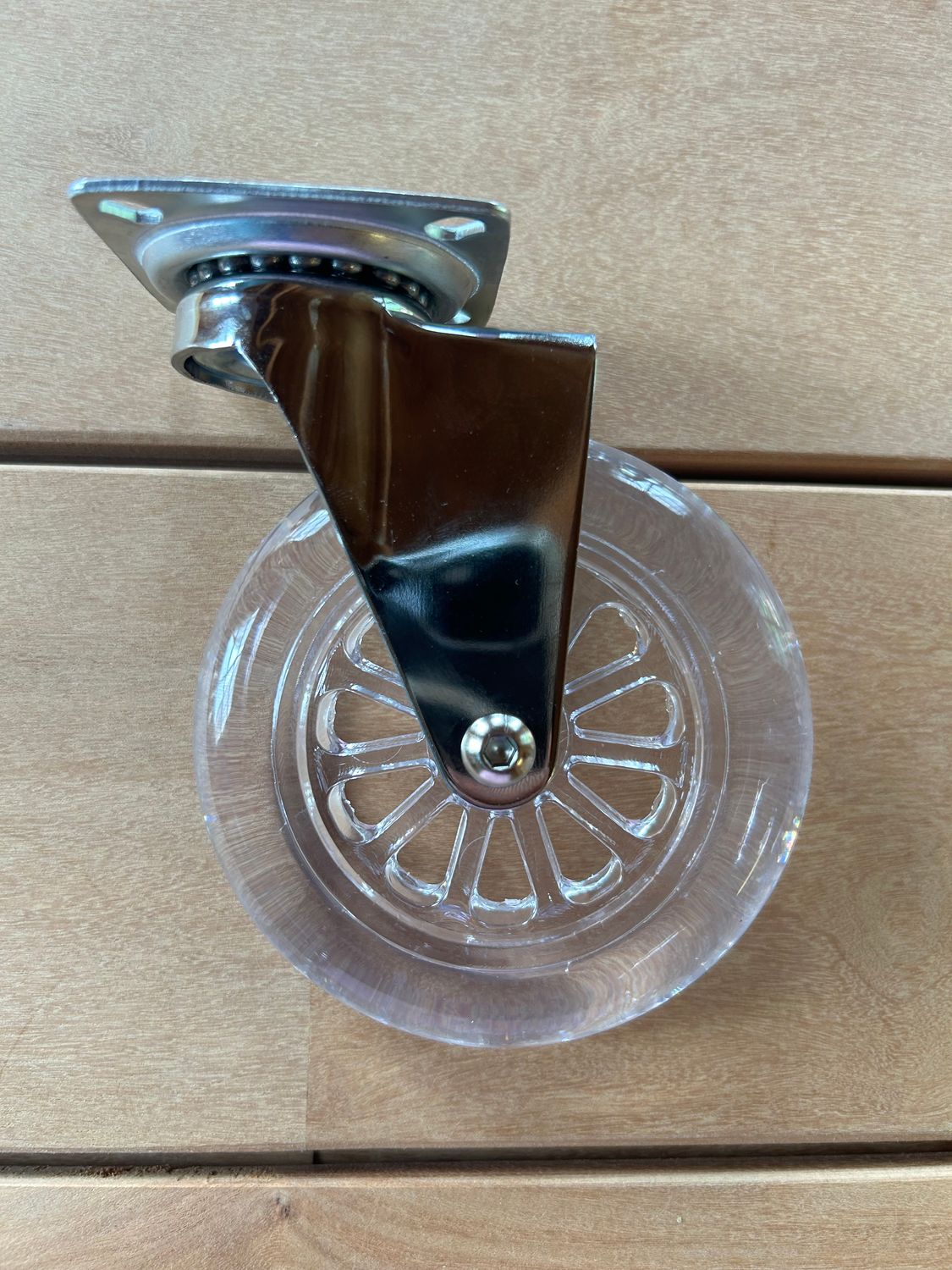 Upgrade Transparent Inline Wheels for Shadeskate