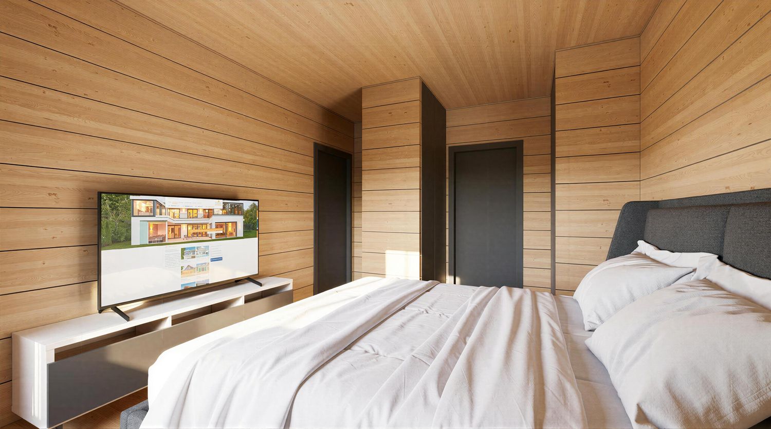 Kinderzimmer im Tinyhaus Model XL – zusätzliches Schlafzimmer für Familie oder Gäste