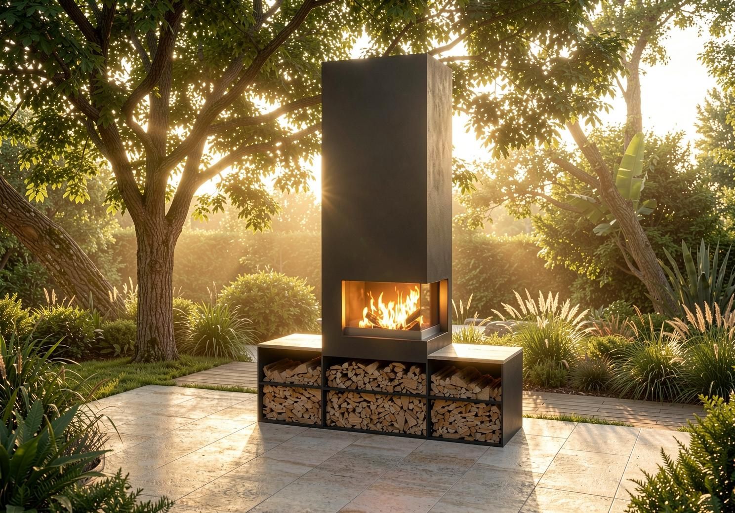 HUMMEL Outdoor Fireplace