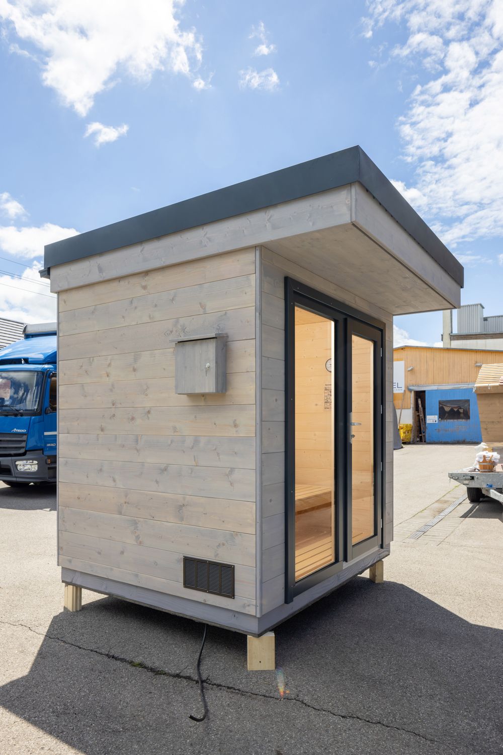 Heirloom Sauna da Giardino 236x190 Casa Espositiva Schwerin | Disponibile Subito