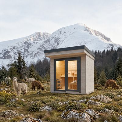 Heirloom Gartensauna 236x190 Ausstellungshaus Schwerin | Sofort verfügbar