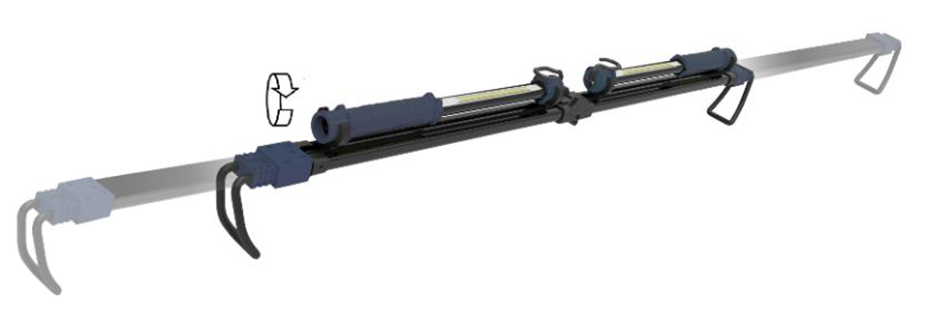 Folding 3-in-1 Underhood Light