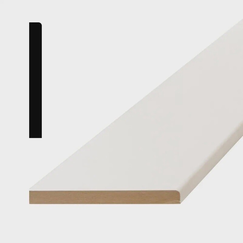 1 x 6 x 16 MDF S4S Base moulding