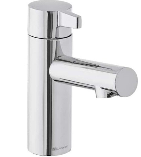 Glacier Bay Modern Single Hole Touchless Bathroom Faucet in Chrome