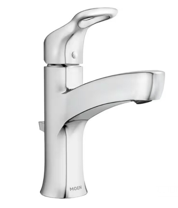 Moen Kleo Single-Handle Mid-Arc Bathroom Faucet in Chrome