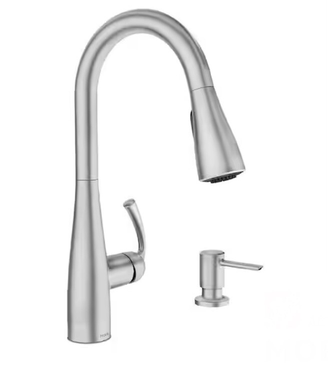 Essie single-handle Pull-Down Sprayer kitchen faucet