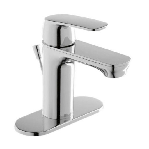 Glacier Bay Foxton Single Hole Single-Handle Bathroom Faucet in Chrome