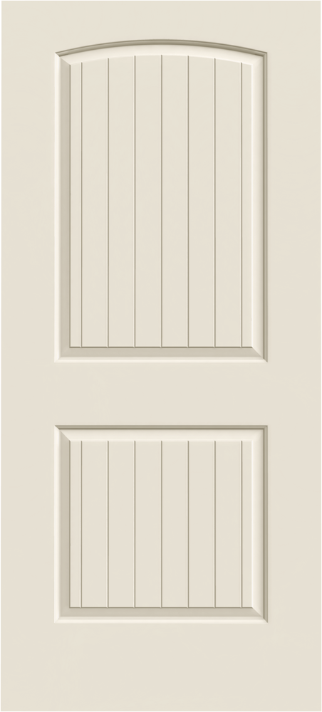 2 Panel Sante Fe Primed Molded Composite Interior Door, Size: 12&quot;, Core Type: Hollow Core, Hang Type: Slab Only