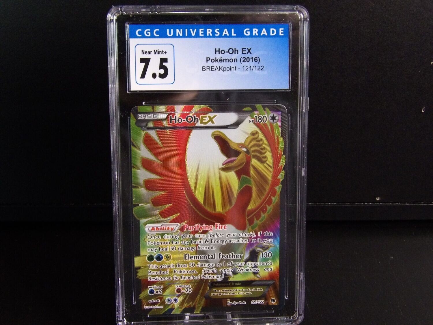 HO Oh EX TCG Cards