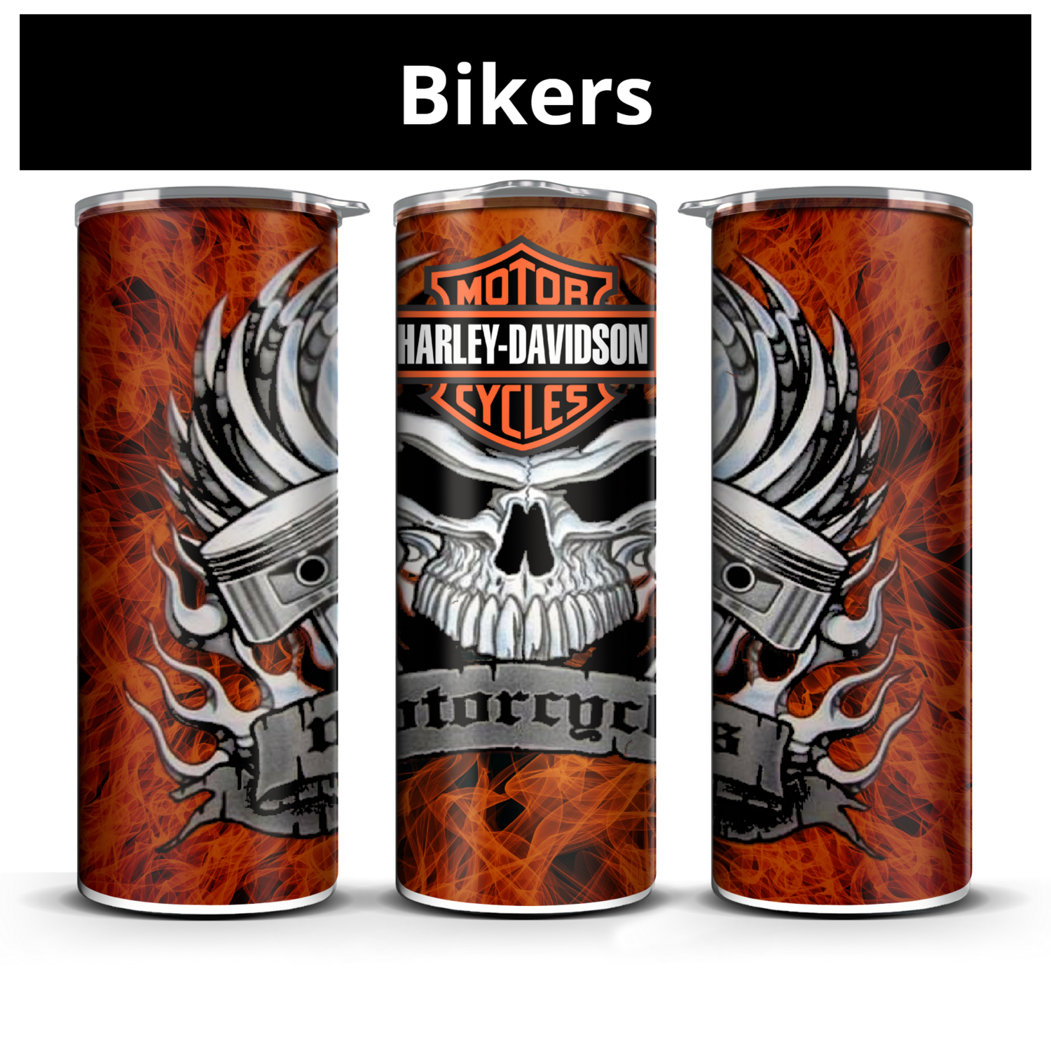 Bikers Tumbler 20 oz / 30 oz