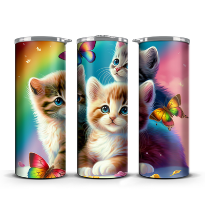 Three Kittens Tumbler 20 oz / 30 oz