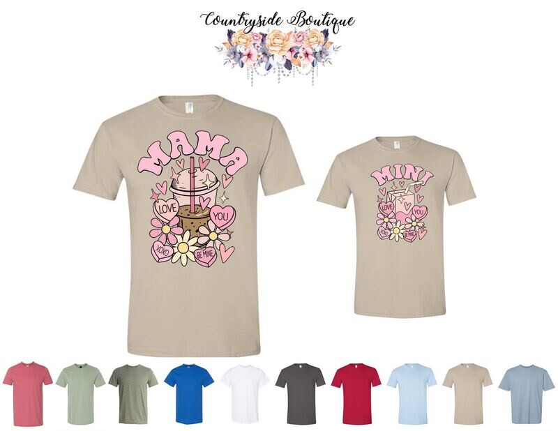 Mama &amp; Mini V-Day Shirt (ADULT)
