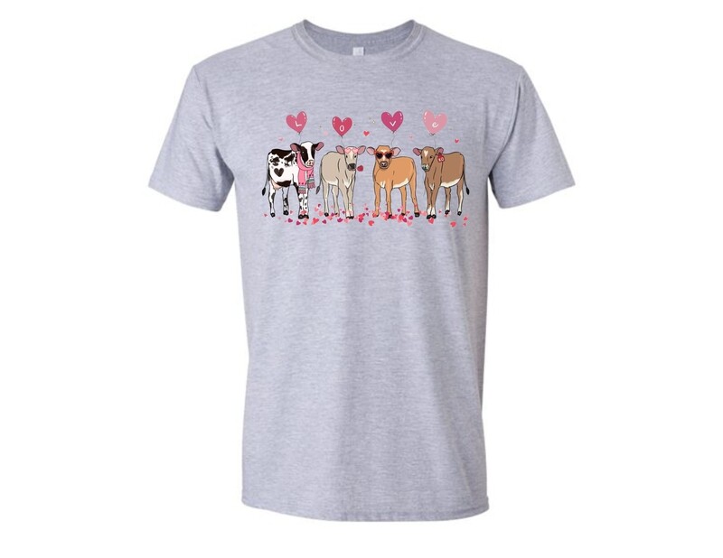 Valentine's Day Love Cows