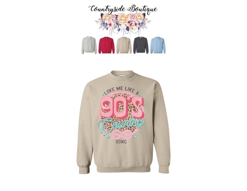 Love Me Like A 90's Country Song