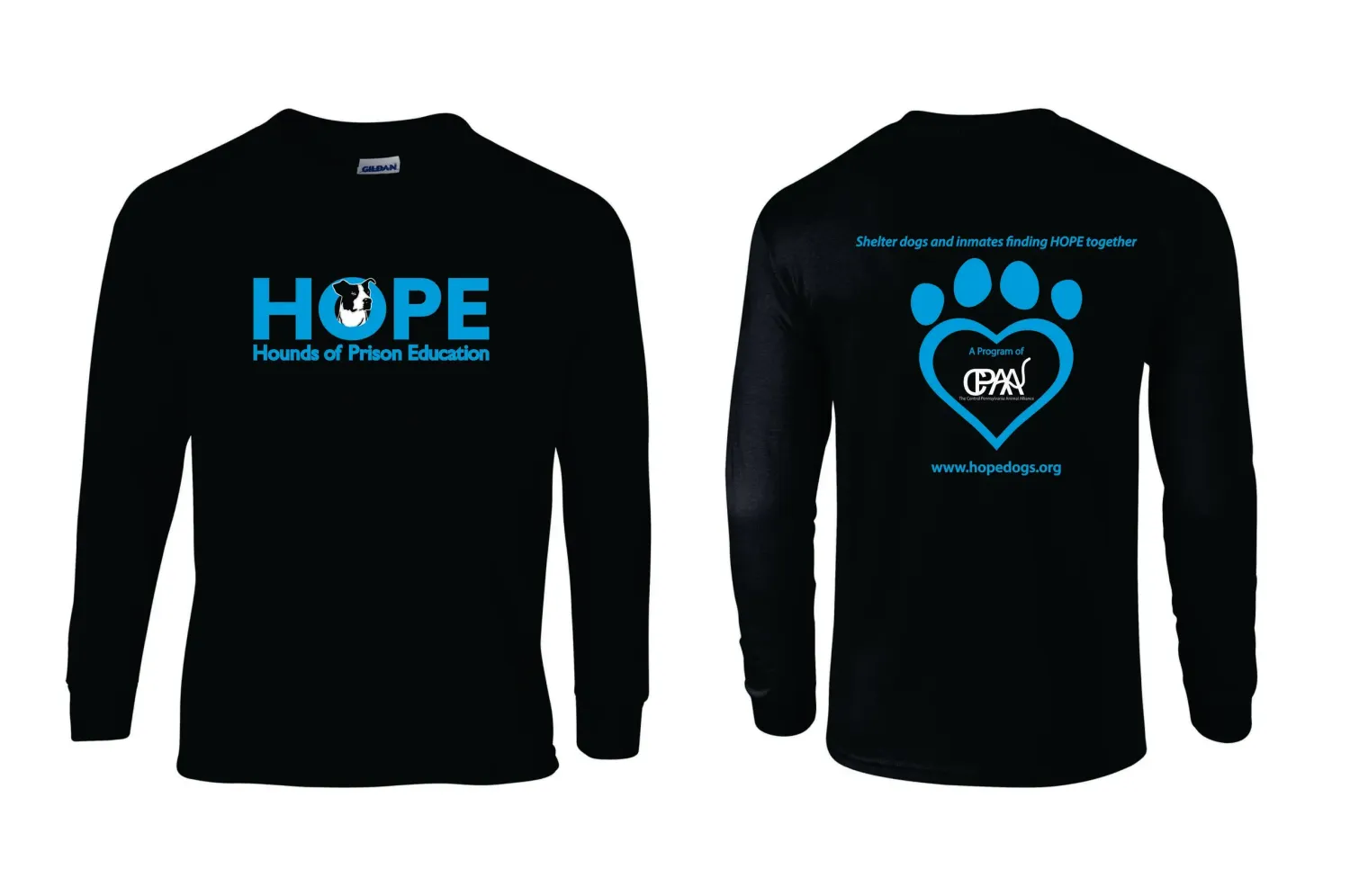 HOPE black T-Shirt Long Sleeve