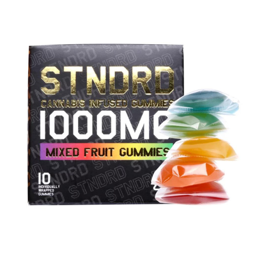 STNDRD Cannabis Infused Gummies 1000mg