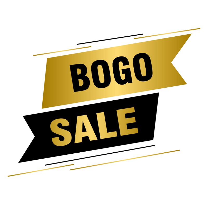 Buy One Get One 1/2 Off Disposable Deal