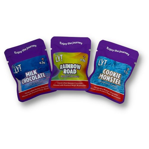 Lyt Bite Size Mushroom  Chocolate