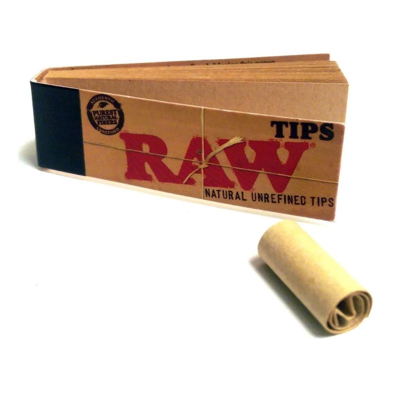 Raw Natural Paper Tips