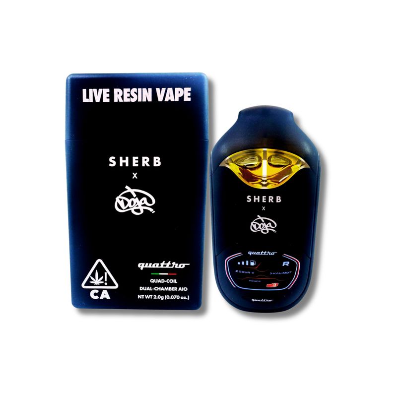 Sherb x Doja Quattro Disposable