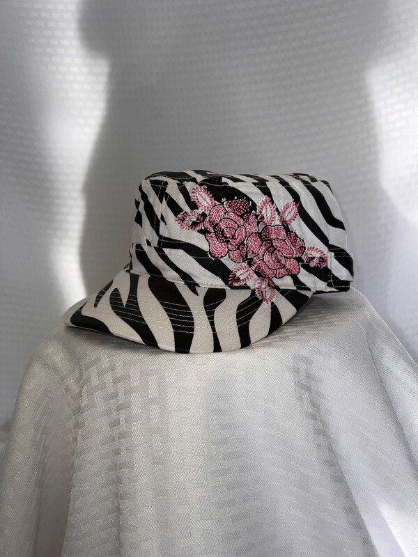 TETWP HAT zebra Print